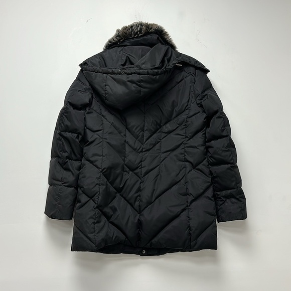 LONDON FOG puffers  Jacket with hat and plush, PS size, black. - Picture 6 of 10